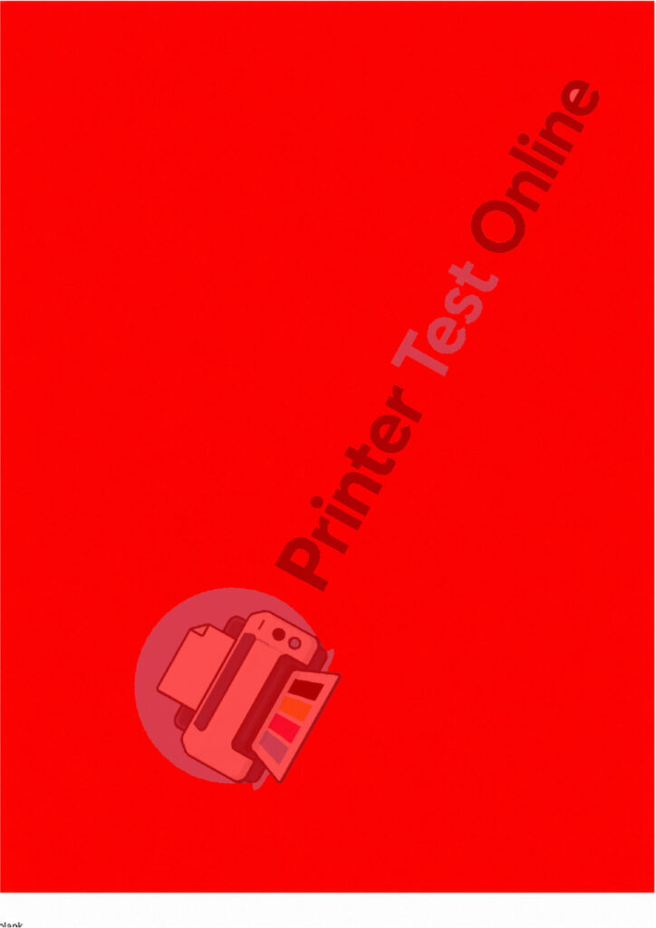 Laser Printer Test Page