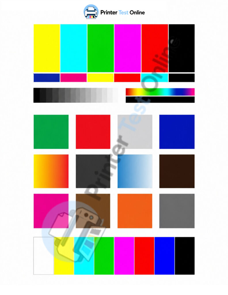 Print Color Test Page